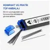 Prime Min Kalem Ucu, 60 mm, 0.7, Siyah Uç, 3 Kutu