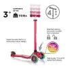 Primo Plus Işıklı Scooter - Kırmızı