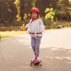 Primo Plus Işıklı Scooter - Kırmızı