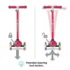 Primo Plus Işıklı Scooter - Kırmızı