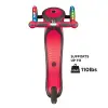 Primo Plus Işıklı Scooter - Kırmızı