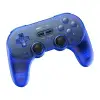 Pro 2 Bluetooth Controller with Hall Effect Joysticks; 2 Pro Back Paddle Buttons, Wireless Gaming Controller for Switch/Switch 2, PC, Android, and Steam Deck & Apple(Transparent Blue Edition)