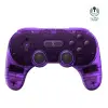 Pro 2 Bluetooth Controller with Hall Effect Joysticks; 2 Pro Back Paddle Buttons, Wireless Gaming Controller for Switch/Switch 2, PC, Android, and Steam Deck & Apple(Transparent Purple Edition)