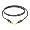 Pro Altın Uçlu Mini Jack Stereo AUX Kablo, Siyah, 3m