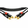 Pro TwinKablo Siyah 3m 2x Rca - 2x Rca Altın Uçlu