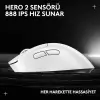 PRO X SUPERLIGHT 2 DEX LIGHTSPEED Kablosuz Oyun Mouseu, HERO 2 32K DPI Sensör, 888 IPS/88Gye Kadar Hızlanma PC/Mac için Programlanabilir 5 Tuş, USB-C Şarj, 60g ProGrade Hafif Mouse, Beyaz