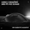 PRO X SUPERLIGHT 2 DEX LIGHTSPEED Kablosuz Oyun Mouseu, HERO 2 32K DPI Sensör, 888 IPS/88Gye Kadar Hızlanma PC/Mac için Programlanabilir 5 Tuş, USB-C Şarj, 60g ProGrade Hafif Mouse, Siyah