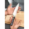 Prof. S 3 Parça Bıçak Seti, Paslanmaz Çelik, Siyah