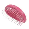 Professional 3D Oval Saç Fırçası, Pembe
