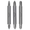 Professional Accessories Vidalama Ucu, Gri, 3 Adet