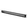 Professional DN-91411 24 Port 1U Rack Mount Patch Panel