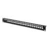Professional DN-91411 24 Port 1U Rack Mount Patch Panel