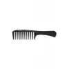 Profesyonel Antistatic Carbon Tarak 028 Siyah