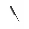 Profesyonel Antistatic Carbon Tarak 036 Siyah