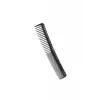 Profesyonel Antistatic Carbon Tarak 053 Siyah
