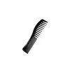 Profesyonel Antistatic Carbon Tarak 059 Siyah