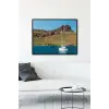 (pster10602) Datça Manzara Çerçeveli Tablo (21x30cm)