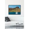 (pster10602) Datça Manzara Çerçeveli Tablo (21x30cm)