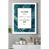 (pster15712) Dua Dini Kanvas Tablo 30 x 40