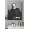 (pster17610) Louis Pasteur Bilimsel Kanvas Tablo 40 x 60