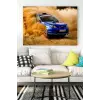 pster17697 Rally Araba Kanvas Tablo 21 x 30