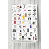 (pster5021) Ingilizce Kıyafetler Eğitim Posteri 40x60 cm Tablo