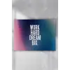 (pster6802) Work Hard Dream Big Grişimcilik Poster (60x90cm)