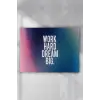 (pster6802) Work Hard Dream Big Grişimcilik Poster (60x90cm)