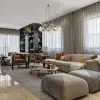 Purıo 3lu Altın Sarkıt Avıze 3xe27