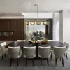Purıo 4 Lu Altın Sıralı Sarkıt Avıze 4xe27