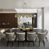 Purıo 6 Lı Altın Sıralı Sarkıt Avıze 6xe27