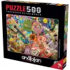 Puzzle, 500 Parça 60lar