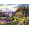 Puzzle, Dağlarda Günbatımı 1000 Parça