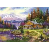 Puzzle, Dağlarda Günbatımı 1000 Parça