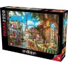 Puzzle - Paris te Atlı Karınca / 2000 Parça Puzzle, #3960