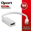 Q-Dp-Hdm Mini DP - HDMI A Çevirici