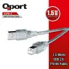 Q Pr1.5 Usb 2.0 1.5 Metre Printer Kablosu