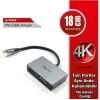 Q-Thv2 Type-C HDMI/Vga Dönüştürücü Adaptör