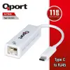 Q Tr45 Type C To Rj45GbNetwork Çevirici