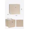 RAF ORGANİZER BEJ 3 LÜ PAKET 30X30