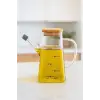 Rafa - Bambu Kapaklı Yağdanlık 550 ml