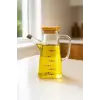 Rafa - Bambu Kapaklı Yağdanlık 750 ml