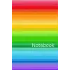 Rainbow Notebook: Gradient Rainbow Pride Colors - Size (6 x 9 inches) 120 pages lined