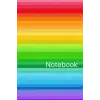 Rainbow Notebook: Gradient Rainbow Pride Colors, Size (6 x 9 inches) 120 pages lined