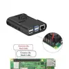 Raspberry Pi 4 Fan Case-Siyah