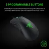 Razer DeathAdder Essential (2021) - Kablolu Oyun Faresi (Optik Sensör, 6400 DPI, 5 Programlanabilir Düğme, Ergonomik Form Faktörü) Siyah