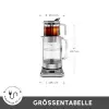 Refikadan XL Cam Çay Makinesi Chrome