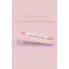 Renkli Tuşlu Kablosuz Türkçe Klavye+Mouse Seti - Pembe