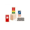 Roadblocks Set Traffic Signs