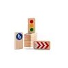 Roadblocks Set Traffic Signs